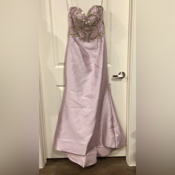 Terani Couture Dresses & Skirts - Terani Couture Lilac Beaded Embellished Gown